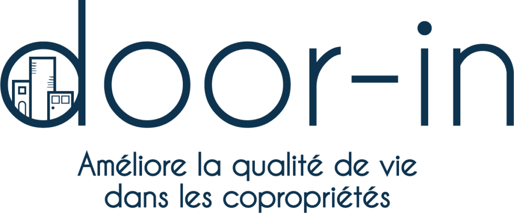 Logo Door-in avec baseline